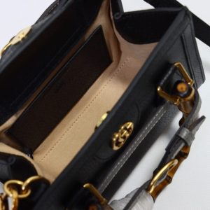 Replica Gucci Diana Small Tote Black - premium-grade designer purse dupe