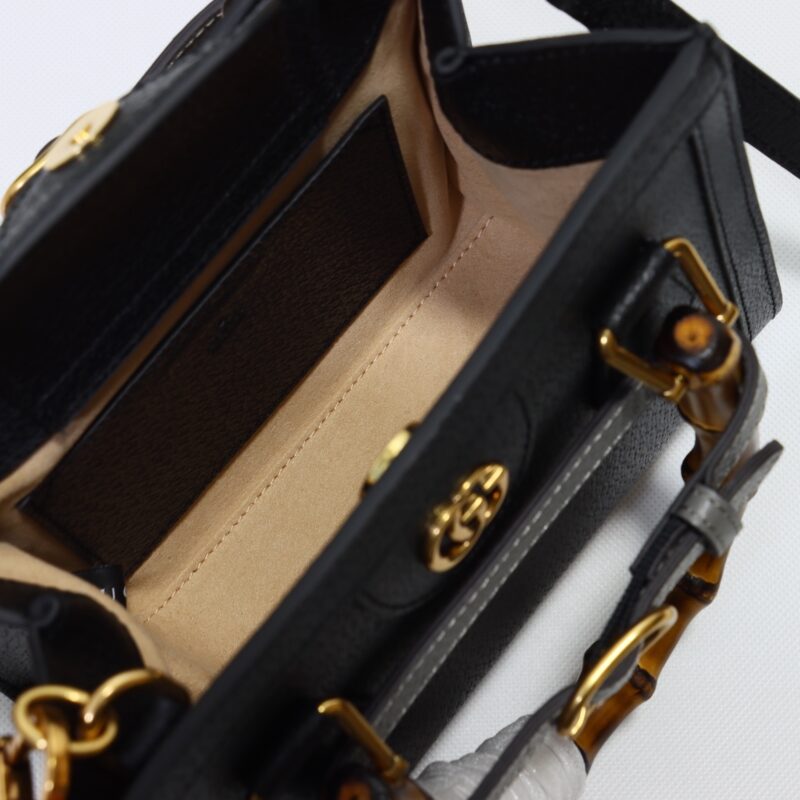 Replica Gucci Diana Small Tote Black - premium-grade designer purse dupe