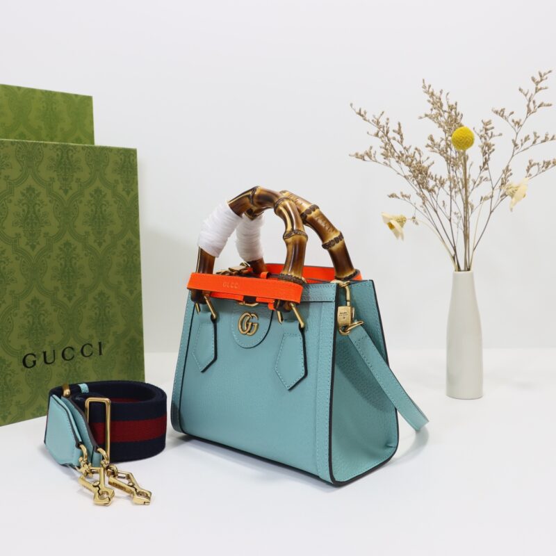 Replica Gucci Diana Small Tote Tiffany - ultra-realistic fake designer tote