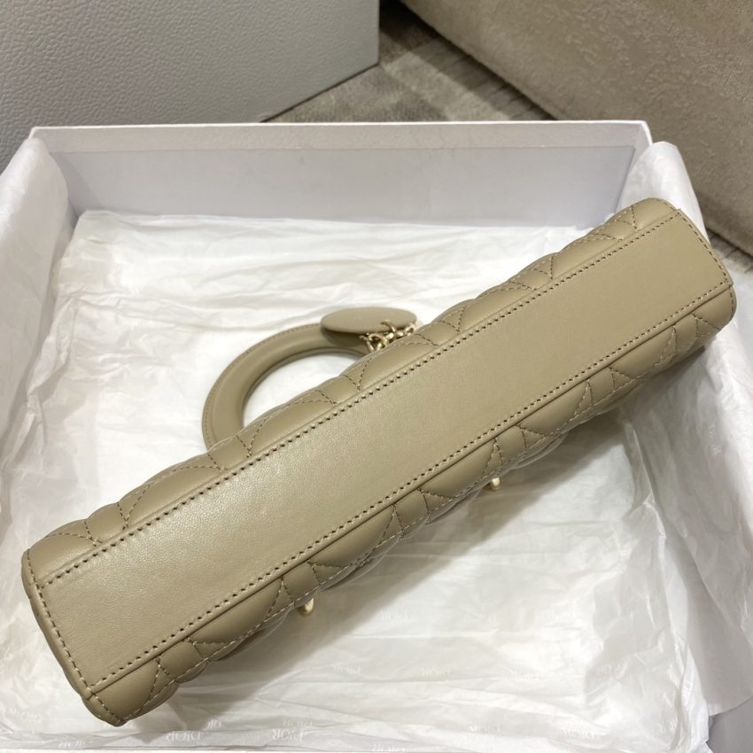 Replica Dior Lady D-Joy Large Bag Caramel 2 Replica Dior Lady D-Joy Large Bag Caramel - realistic designer-inspired fake bag