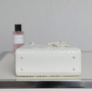 Replica Lady Dior Ultramatte White Grid ABC 4 Replica Lady Dior Ultramatte White Grid ABC - authentic-look luxury purse replica