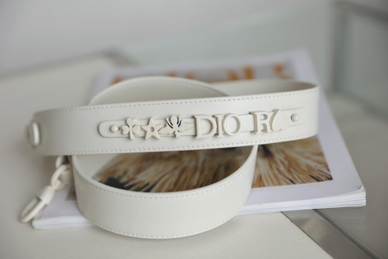Replica Lady Dior Ultramatte White Grid ABC 6 Replica Lady Dior Ultramatte White Grid ABC - realistic designer-inspired fake bag