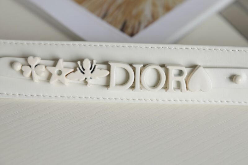 Replica Lady Dior Ultramatte White Grid ABC 7 Replica Lady Dior Ultramatte White Grid ABC - best quality luxury bag dupe
