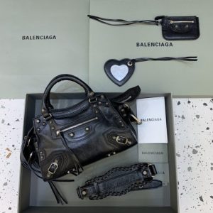 Replica Balenciaga Le City Black 1 Replica Balenciaga Le City Black - 1:1 designer replica handbag