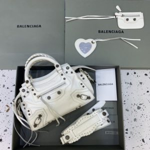 Replica Balenciaga Le City White 1 Replica Balenciaga Le City White - premium 1:1 fake handbag model