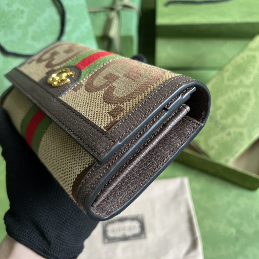 Replica Gucci Ophida Jumbo Long Wallet - premium-grade designer purse dupe