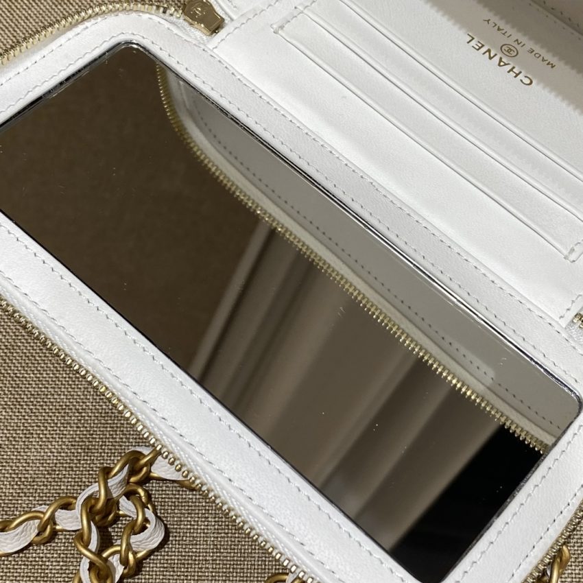 Replica CHANEL 22S Handle Box Bag White 7 Replica CHANEL 22S Handle Box Bag White - premium 1:1 fake handbag model