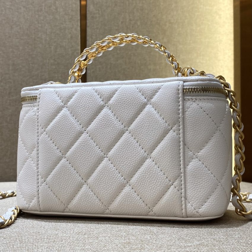 Replica CHANEL 22S Handle Box Bag White 9 Replica CHANEL 22S Handle Box Bag White - elite superclone designer purse