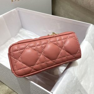 Replica Dior Lady D-Joy Large Bag Coral 3 Replica Dior Lady D-Joy Large Bag Coral - high-quality designer bag clone