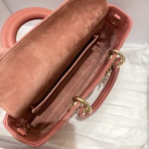 Replica Dior Lady D-Joy Large Bag Coral 6 Replica Dior Lady D-Joy Large Bag Coral - ultra-realistic fake designer tote