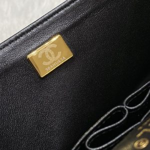 Replica CHANEL Classic Flap 25cm V Black 2 Replica CHANEL Classic Flap 25cm V Black - best quality luxury bag dupe