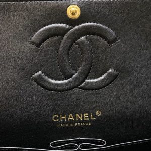 Replica CHANEL Classic Flap 25cm V Black 5 Replica CHANEL Classic Flap 25cm V Black - top-tier luxury replica shoulder bag
