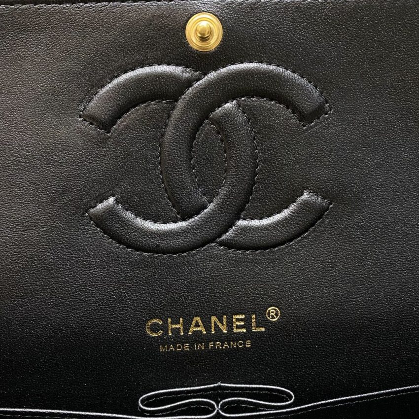Replica CHANEL Classic Flap 25cm V Black 5 Replica CHANEL Classic Flap 25cm V Black - top-tier luxury replica shoulder bag