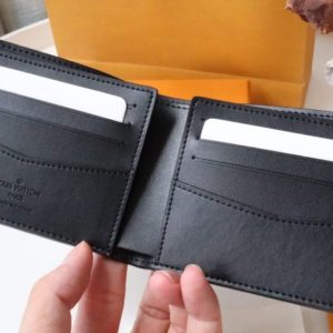 Replica Louis Vuitton Slender Wallet Full Black 2 Replica Louis Vuitton Slender Wallet Full Black - premium 1:1 fake handbag model