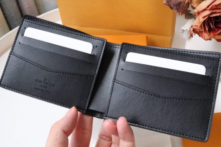 Replica Louis Vuitton Slender Wallet Full Black 2 Replica Louis Vuitton Slender Wallet Full Black - premium 1:1 fake handbag model