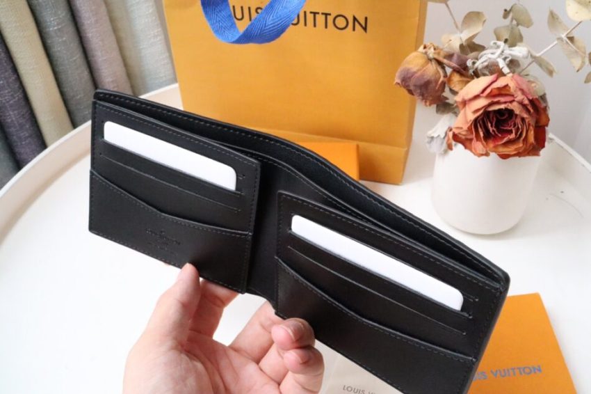 Replica Louis Vuitton Slender Wallet Full Black 8 Replica Louis Vuitton Slender Wallet Full Black - premium-grade designer purse dupe