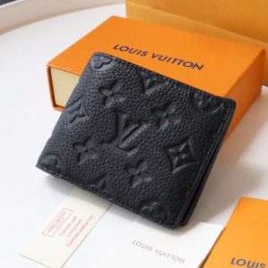 Replica Louis Vuitton Slender Wallet Full Black 1 Replica Louis Vuitton Slender Wallet Full Black - high-end fake designer purse