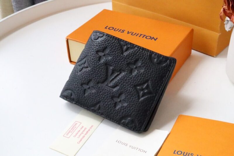 Replica Louis Vuitton Slender Wallet Full Black 1 Replica Louis Vuitton Slender Wallet Full Black - high-end fake designer purse