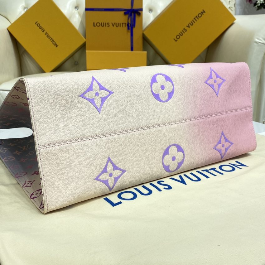 Replica LV OnTheGo Large Purple 2 Replica LV OnTheGo Large Purple - premium 1:1 fake handbag model