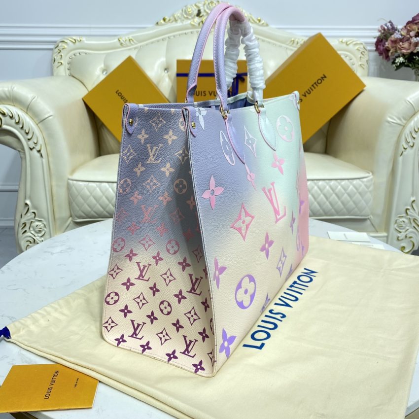 Replica LV OnTheGo Large Purple 8 Replica LV OnTheGo Large Purple - realistic designer-inspired fake bag
