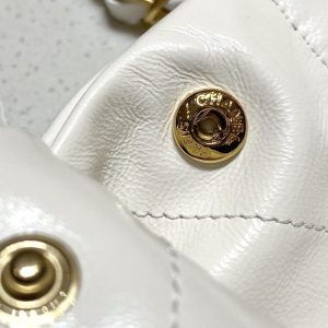 Replica CHANEL 22 Small Handbag White 8 Replica CHANEL 22 Small Handbag White - premium-grade designer purse dupe