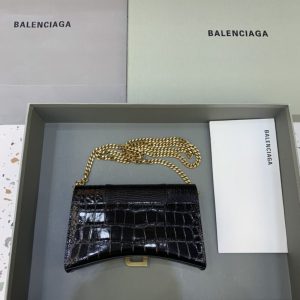 Replica Balenciaga Hourglass On Chain Black 5 Replica Balenciaga Hourglass On Chain Black - realistic designer-inspired fake bag