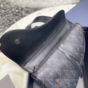 Replica Dior Saddle Bag Blue 6 Replica Dior Saddle Bag Blue - high-accuracy replica luxury purse