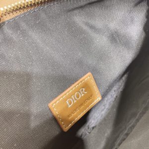 Replica Dior Saddle Bag Brown Triangle 3 Replica Dior Saddle Bag Brown Triangle - top-tier luxury replica shoulder bag