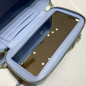 Replica CHANEL 22S Handle Box Bag Blue 2 Replica CHANEL 22S Handle Box Bag Blue - ultra-realistic fake designer tote