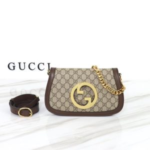 Replica Gucci Blondie Canvas Brown 6 Replica Gucci Blondie Canvas Brown - 1:1 designer replica handbag