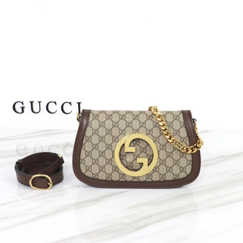Replica Gucci Blondie Canvas Brown 6 Replica Gucci Blondie Canvas Brown - 1:1 designer replica handbag