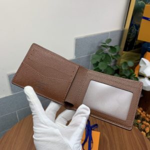 Replica Louis Vuitton Slender Wallet Brown - best-selling designer handbag dupe
