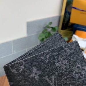 Replica Louis Vuitton Slender Wallet Black 4 Replica Louis Vuitton Slender Wallet Black - high-end fake designer purse