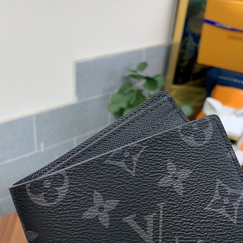 Replica Louis Vuitton Slender Wallet Black 4 Replica Louis Vuitton Slender Wallet Black - high-end fake designer purse