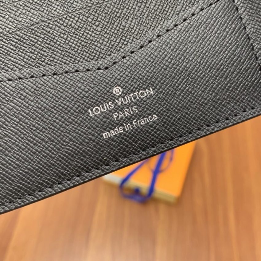 Replica Louis Vuitton Slender Wallet Black 7 Replica Louis Vuitton Slender Wallet Black - premium 1:1 fake handbag model