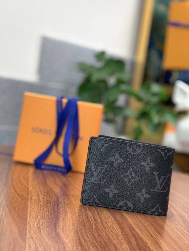 Replica Louis Vuitton Slender Wallet Black 2 Replica Louis Vuitton Slender Wallet Black - 1:1 designer replica handbag