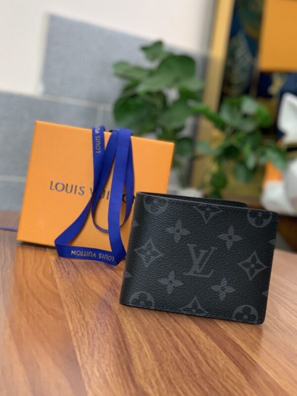 Replica Louis Vuitton Slender Wallet Black 8 Replica Louis Vuitton Slender Wallet Black - premium 1:1 fake handbag model