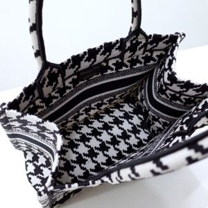 Replica Dior Tote Book Houndstooth 5 Replica Dior Tote Book Houndstooth - best quality luxury bag dupe