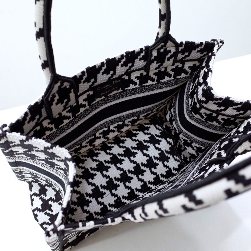 Replica Dior Tote Book Houndstooth 5 Replica Dior Tote Book Houndstooth - best quality luxury bag dupe