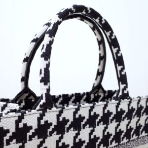Replica Dior Tote Book Houndstooth 9 Replica Dior Tote Book Houndstooth - realistic designer-inspired fake bag