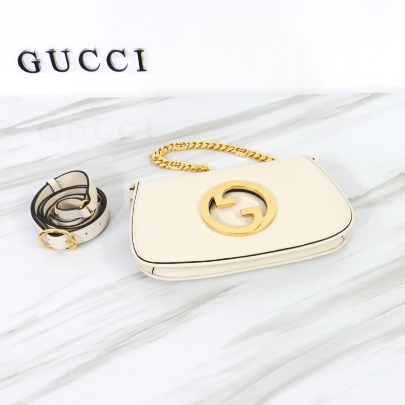 Replica Gucci Blondie Leather White 5 Replica Gucci Blondie Leather White - 1:1 designer replica handbag