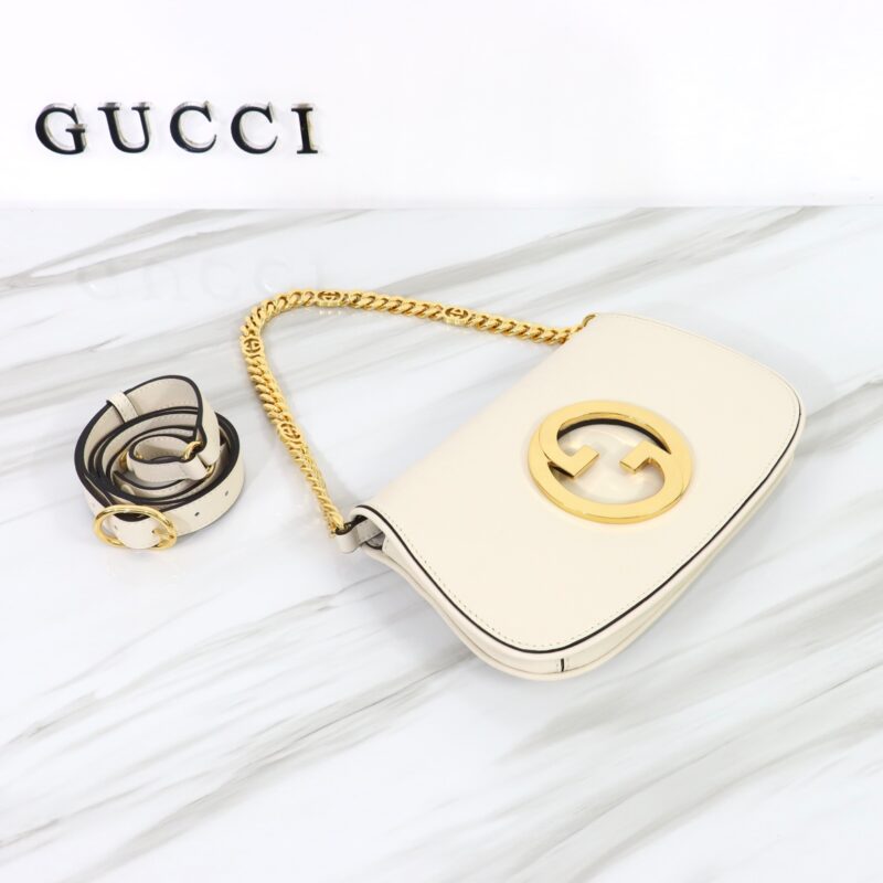 Replica Gucci Blondie Leather White 9 Replica Gucci Blondie Leather White - 1:1 designer replica handbag