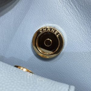 Replica CHANEL 22S Hubo Bag Light Blue 10 Replica CHANEL 22S Hubo Bag Light Blue - best-selling designer handbag dupe