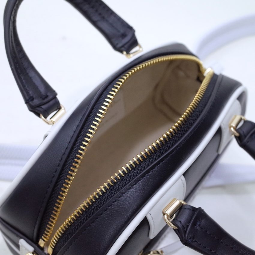Replica Dior Vibe Zip Bowling Bag Black 6 Replica Dior Vibe Zip Bowling Bag Black - high-accuracy replica luxury purse