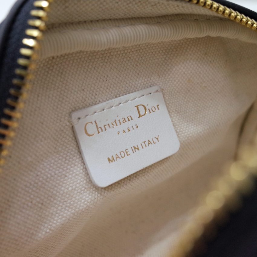 Replica Dior Vibe Zip Bowling Bag Black 7 Replica Dior Vibe Zip Bowling Bag Black - 1:1 designer replica handbag