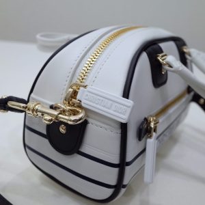 Replica Dior Vibe Zip Bowling Bag White 3 Replica Dior Vibe Zip Bowling Bag White - best quality luxury bag dupe