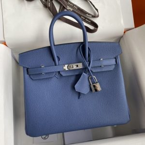Replica Hermes Birkin Agate Blue 1 Replica Hermes Birkin Agate Blue - elite superclone designer purse