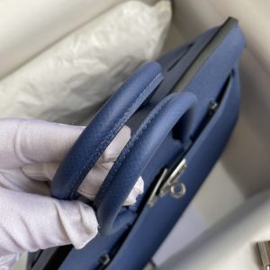 Replica Hermes Birkin Agate Blue 7 Replica Hermes Birkin Agate Blue - authentic-look luxury purse replica