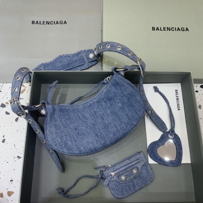 Replica Balenciaga Le Cagole Denim 4 Replica Balenciaga Le Cagole Denim - near-authentic luxury replica handbag
