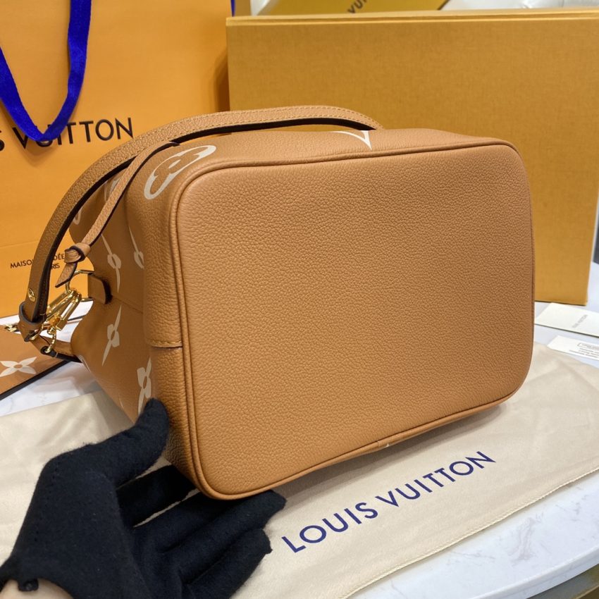 Replica Louis Vuitton Noe Bucket Brown MM 5 Replica Louis Vuitton Noe Bucket Brown MM - realistic designer-inspired fake bag